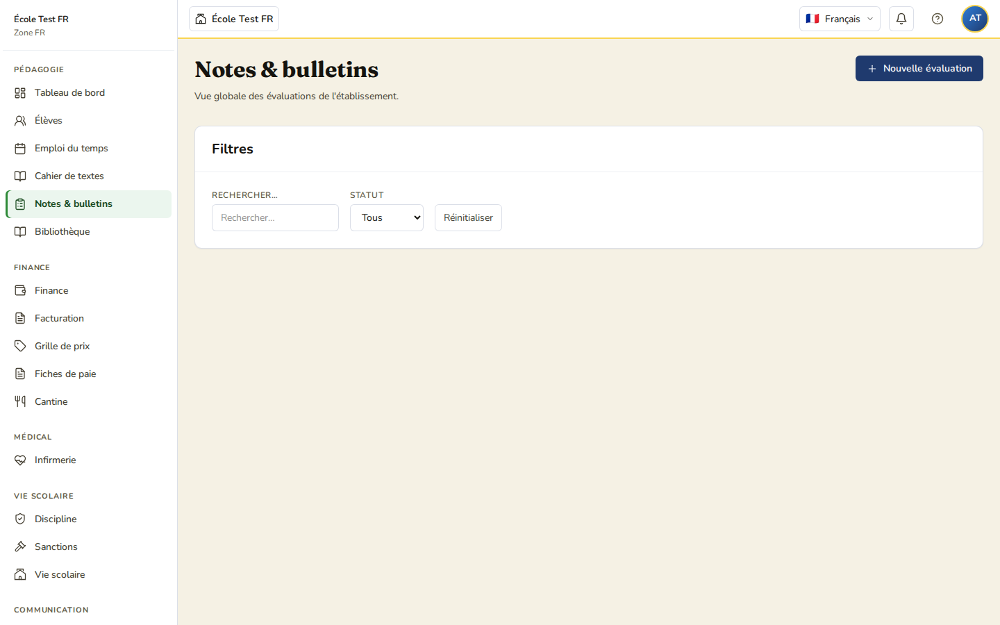 Module notes Schoolysoft